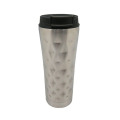 Diamante Auto vácuo inox caneca prata 470ml